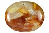 1.8" Polished Crazy Lace Agate Pocket Stone  - Photo 2